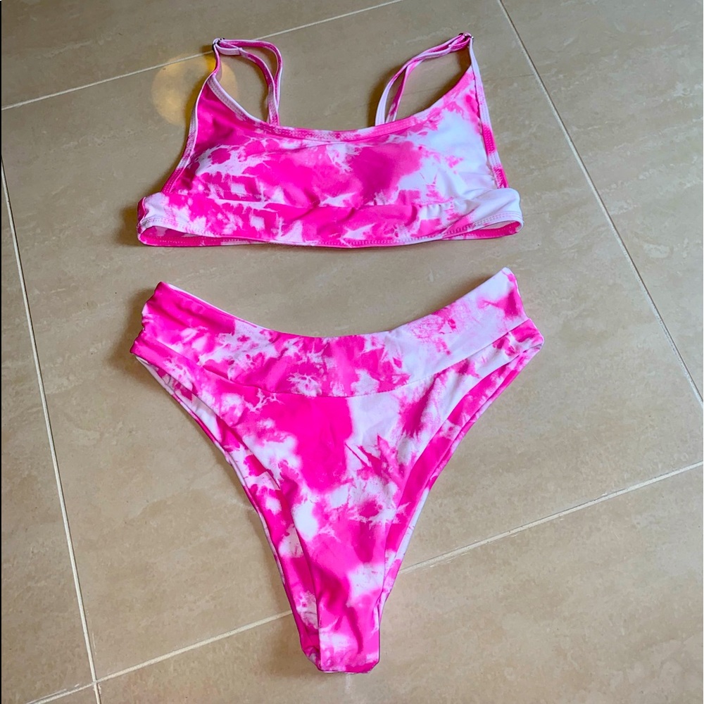 Tie dye swimsuit